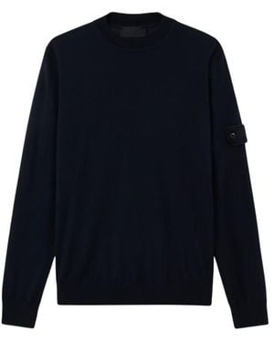 Stone Island Crewneck Jumper - Blue