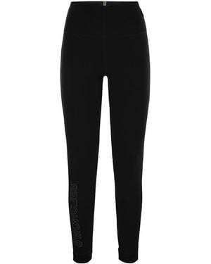 Moncler Jersey Leggings - Black