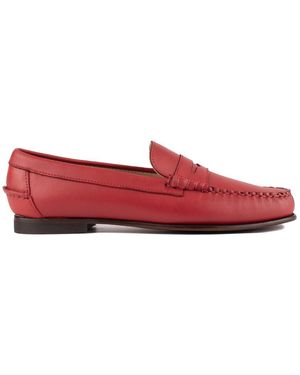 Sebago Danielle Pop Loafer - Red