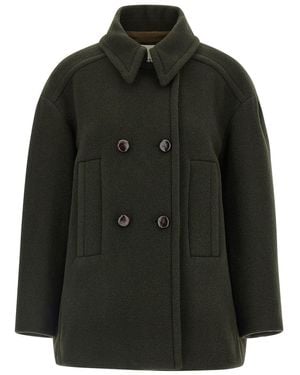 Isabel Marant 'Fiby' Coat - Black