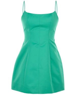 Blumarine Sea Duchesse Mini Dress - Green