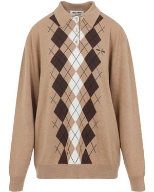 Miu Miu Jumper - Brown