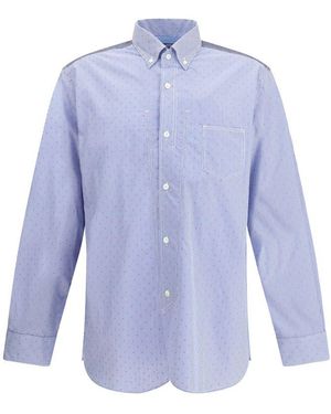 Junya Watanabe Cotton Shirt - Blue