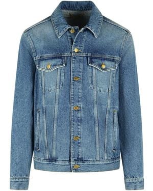 Golden Goose Cotton Denim Jacket - Blue