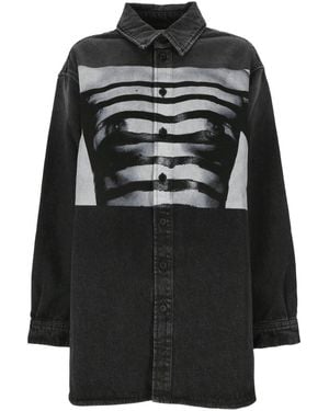 Jean Paul Gaultier Shirts - Black