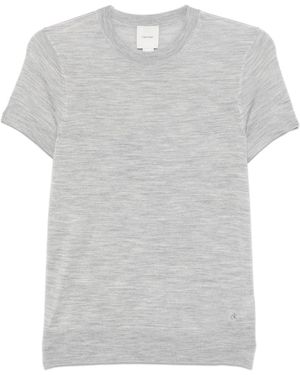 Calvin Klein Acetate Blend T-Shirt - Grey