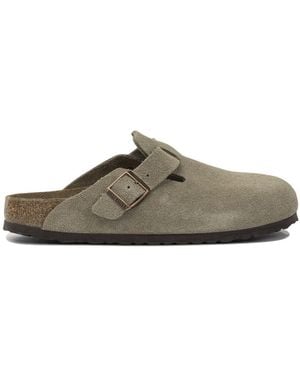 Birkenstock "Boston" Slipper - Brown
