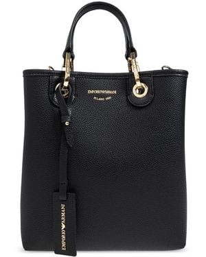 Emporio Armani Myea Shopping Bag - Black