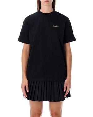 Off-White c/o Virgil Abloh Arrow Glass Flower Tee - Black