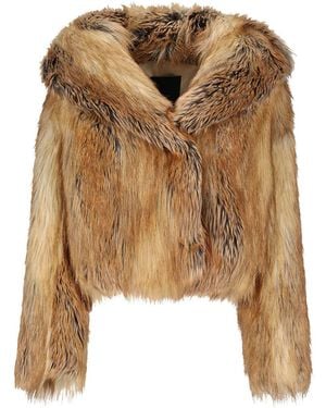 BB COUTURE "madrid" Siberian Ecofur Jacket Clothing - Natural
