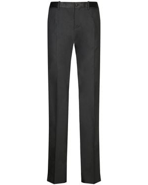 Dolce & Gabbana Wool Trousers - Grey