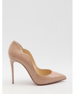 Christian Louboutin Hot Chick 100 Court Shoes - Natural