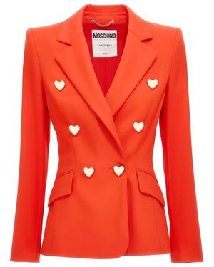 Moschino Coats & Jackets - Red