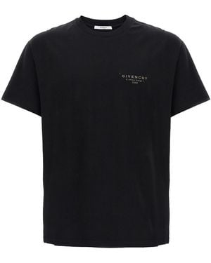 Givenchy Logo Print T-shirt - Black