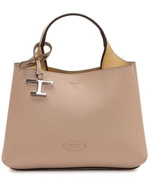 Tod'S Calzature Apa Bag Micro Pend T - Natural