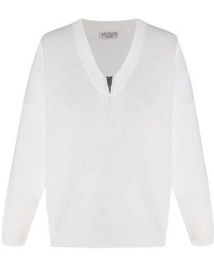 Brunello Cucinelli Jumpers - White