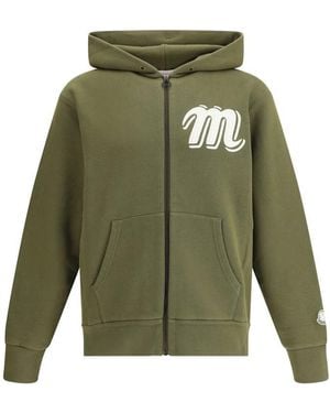 MONCLER X MERCEDES-BENZ Sweatshirts - Green