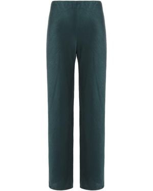 Vince Loose High-waisted Trousers - Blue