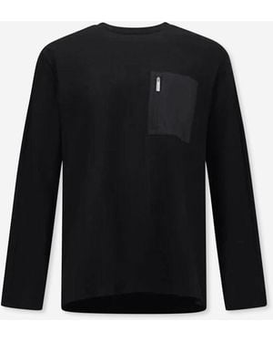 Laminar Long Sleeve T-Shirt - Black