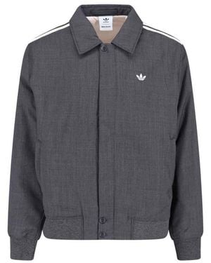 adidas Wool Blend Jacket - Gray