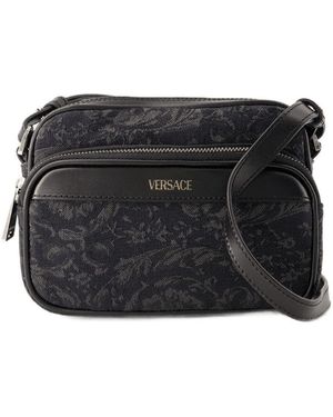 Versace Athena Small Crossbody - Black