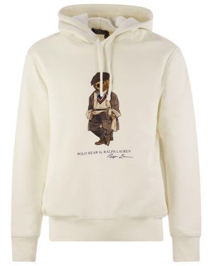 Polo Ralph Lauren Polo Bear Hoodie - White