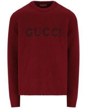 Gucci Jumpers - Red