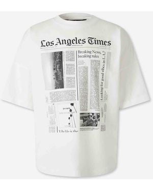 Palm Angels Printed T-shirt - White