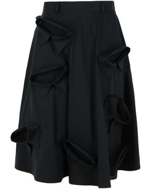 Moschino Cotton Skirt - Black