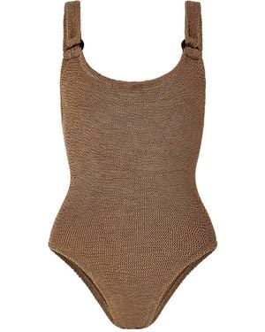 Hunza G Bikinis Swimwear - Brown