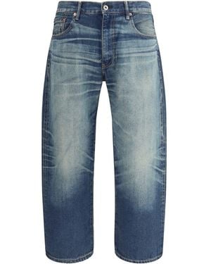 Junya Watanabe Boot-Cut Jeans - Blue