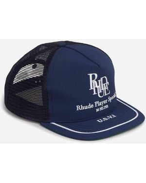 Rhude Trucker Hat - Blue