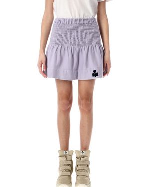Isabel Marant Pacifica Mini Skirt - Purple