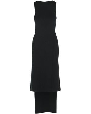 Courreges 'oblique' Dress - Black
