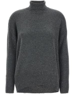Brunello Cucinelli Sequin Jumper - Grey