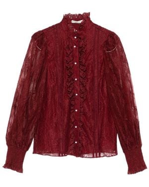 Alice + Olivia Alice + Olivia Shirts Bordeaux - Red