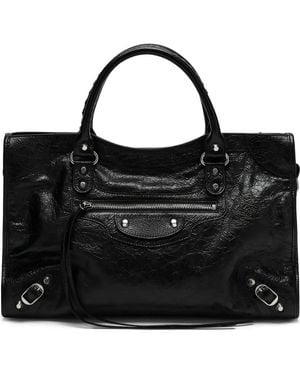 Balenciaga Le City Media Bags - Black