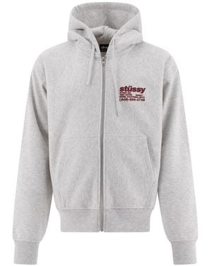 Stussy "Dna" Hoodie - Grey