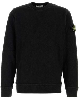 Stone Island Sweatshirts - Black