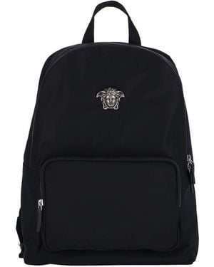 Versace Medusa Backpack - Black