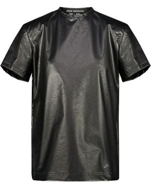 Junya Watanabe Tshirt With Shoulder Pads - Black