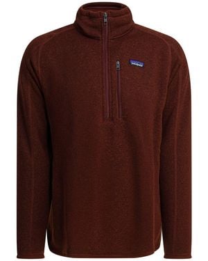 Patagonia "Better Sweater" Half-Zip Sweatshirt - Brown