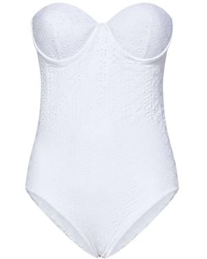 Fisico Swimsuit - White
