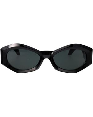 Versace Oversized Injected Sunglasses - Black