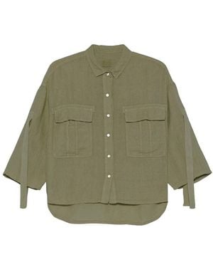 120% Lino Shirts - Green