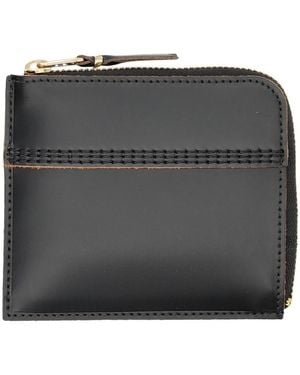 Comme des Garçons Small Zip Wallet - Black