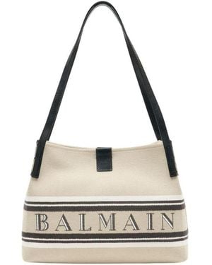 Balmain Release Small Shopper Bag - Metallic