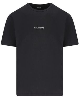 C.P. Company T-Shirt And Polo Shirt - Black