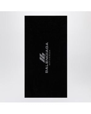 Balenciaga Cotton Activewear Gym Towel - Black