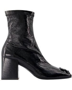 Courreges Reedition Ankle Boots - Black